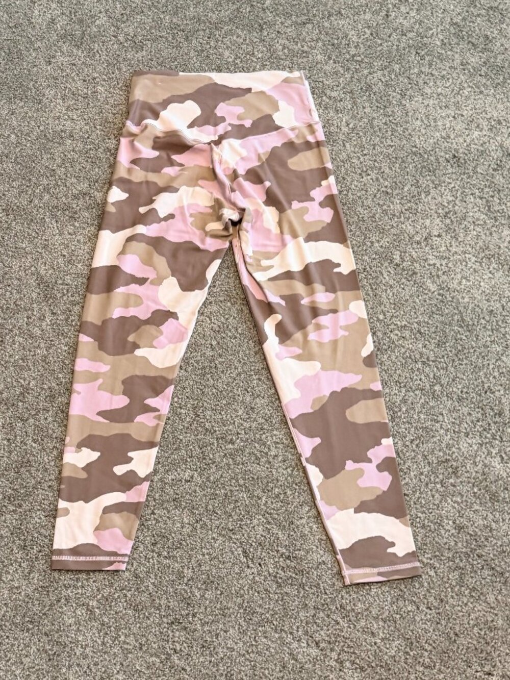 OFFLINE by Aerie Real Me 7/8 High Rise Leggings Camo Pink Tan